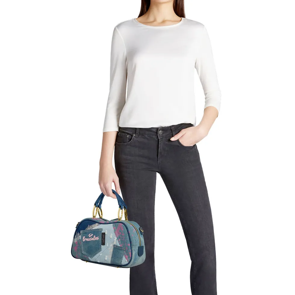 Bauletto Donna a Mano BRACCIALINI linea Candy Jeans