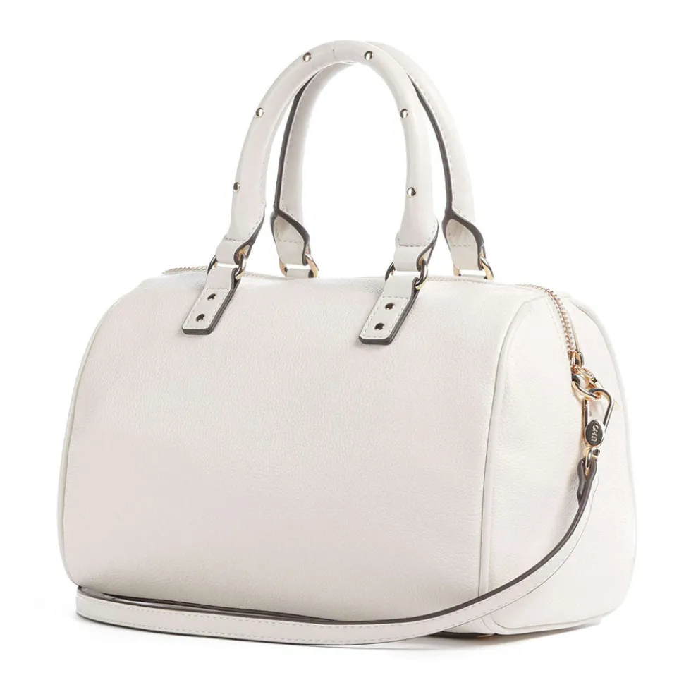 Bauletto Donna a Mano LIU JO Better effetto Bottalato color Crema