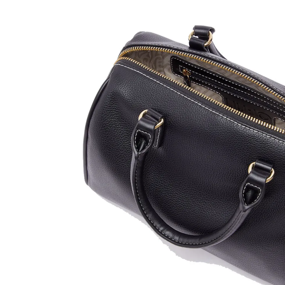 Bauletto Donna a Mano LIU JO Better effetto Bottalato Nero