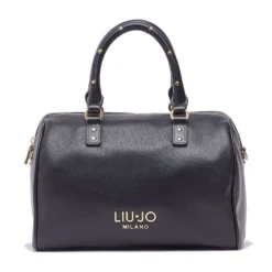 Bauletto Donna a Mano LIU JO Better effetto Bottalato Nero