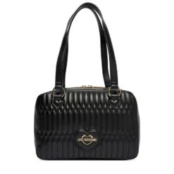 Bauletto Donna a Spalla LOVE MOSCHINO linea Bubby Love in Ecopelle Nera