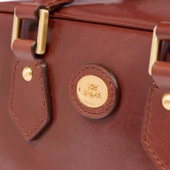 Bauletto Donna con Tracolla THE BRIDGE linea Story in Pelle Marrone