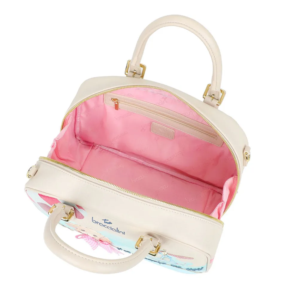 Bauletto Donna Medio BRACCIALINI linea Allround stampa I’m Coming to You