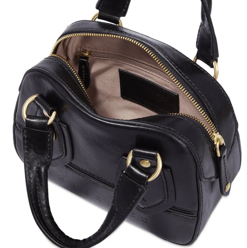 Bauletto Donna Mini THE BRIDGE linea Daphne in Pelle Nera