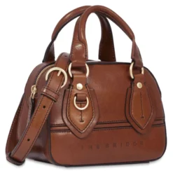 Bauletto Donna Mini THE BRIDGE linea Daphne in Pelle Marrone