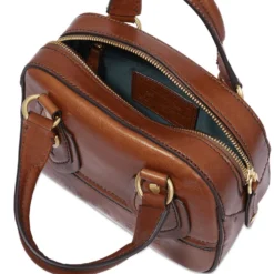 Bauletto Donna Mini THE BRIDGE linea Daphne in Pelle Marrone
