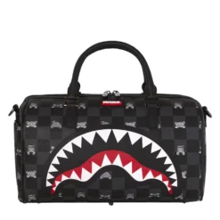 Bauletto Unisex SPRAYGROUND stampa Gray Peeking Character Check