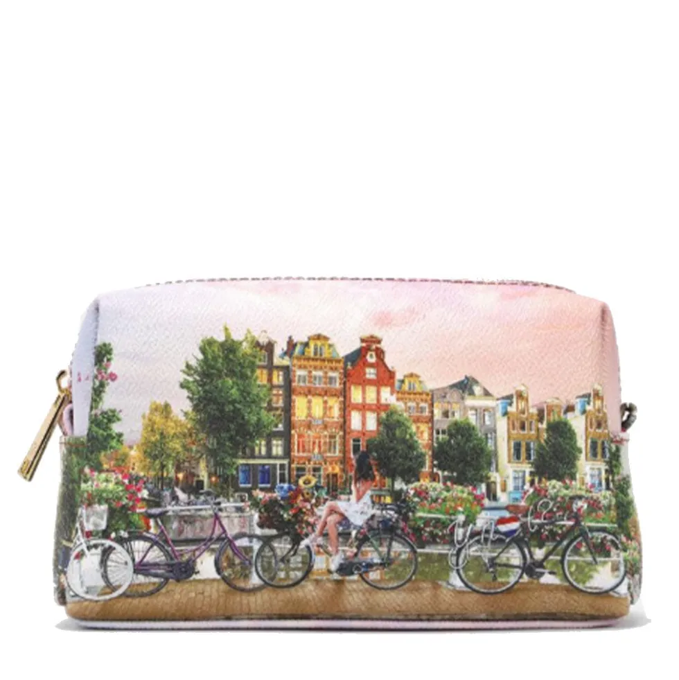 Beauty Case Y NOT YES-302 stampa Flower River