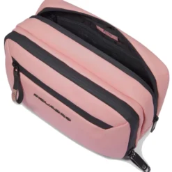 Beauty Donna PIQUADRO in Tessuto Impermeabile Linea Corner colore Rosa - BY6380C2OW
