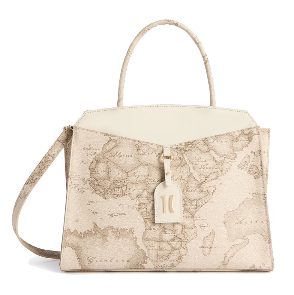 Borsa a Mano 1A Classe Alviero Martini linea Rituals Geo colore Geo Safari LE65