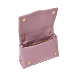Borsa a Spalla e a Tracolla Trapuntata LOVE MOSCHINO linea Embossed Rosa