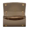 Borsa a Spalla e a Tracolla Trapuntata LOVE MOSCHINO linea Embossed Taupe