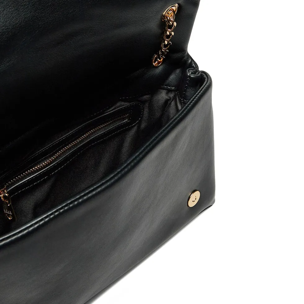 Borsa a Spalla e a Tracolla Trapuntata LOVE MOSCHINO linea Embossed Nera