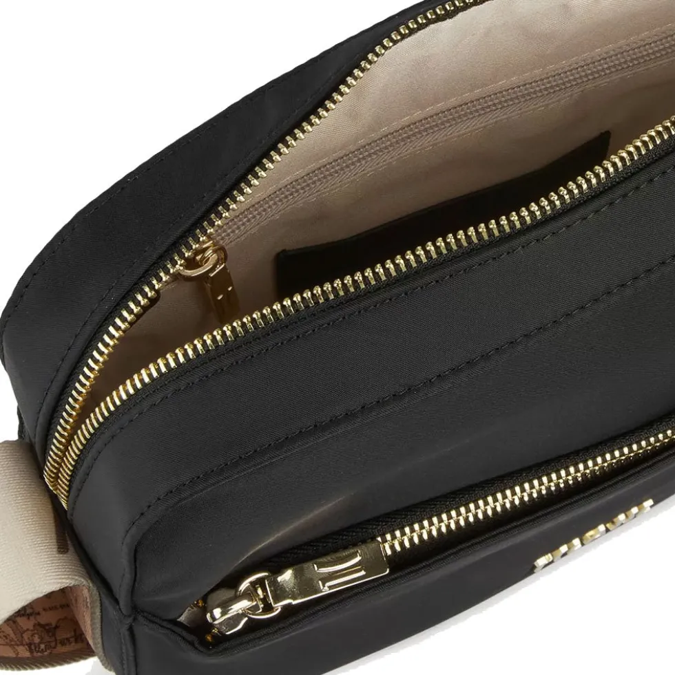Borsa a Tracolla 1A Classe Alviero Martini linea Stormy Nylon Nero GZ70
