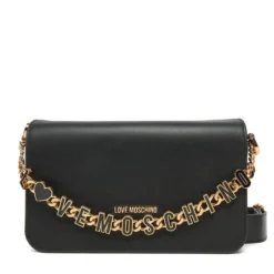 Borsa a Tracolla LOVE MOSCHINO linea Dangling in Pelle Nera