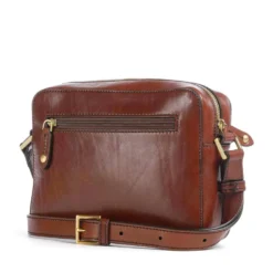 Borsa a Tracolla Unisex THE BRIDGE linea Story in Pelle Marrone