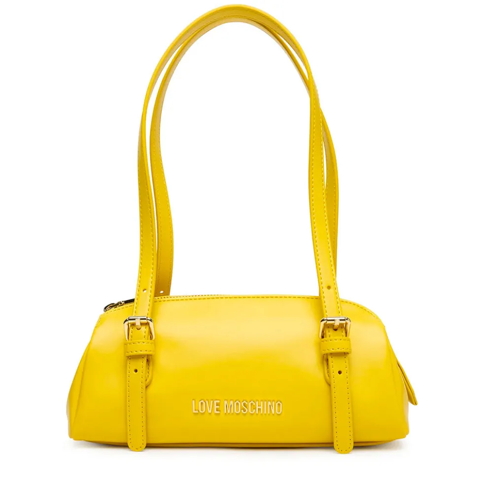 Borsa Bauletto a Spalla LOVE MOSCHINO linea Smart Daily Bag color Ambra