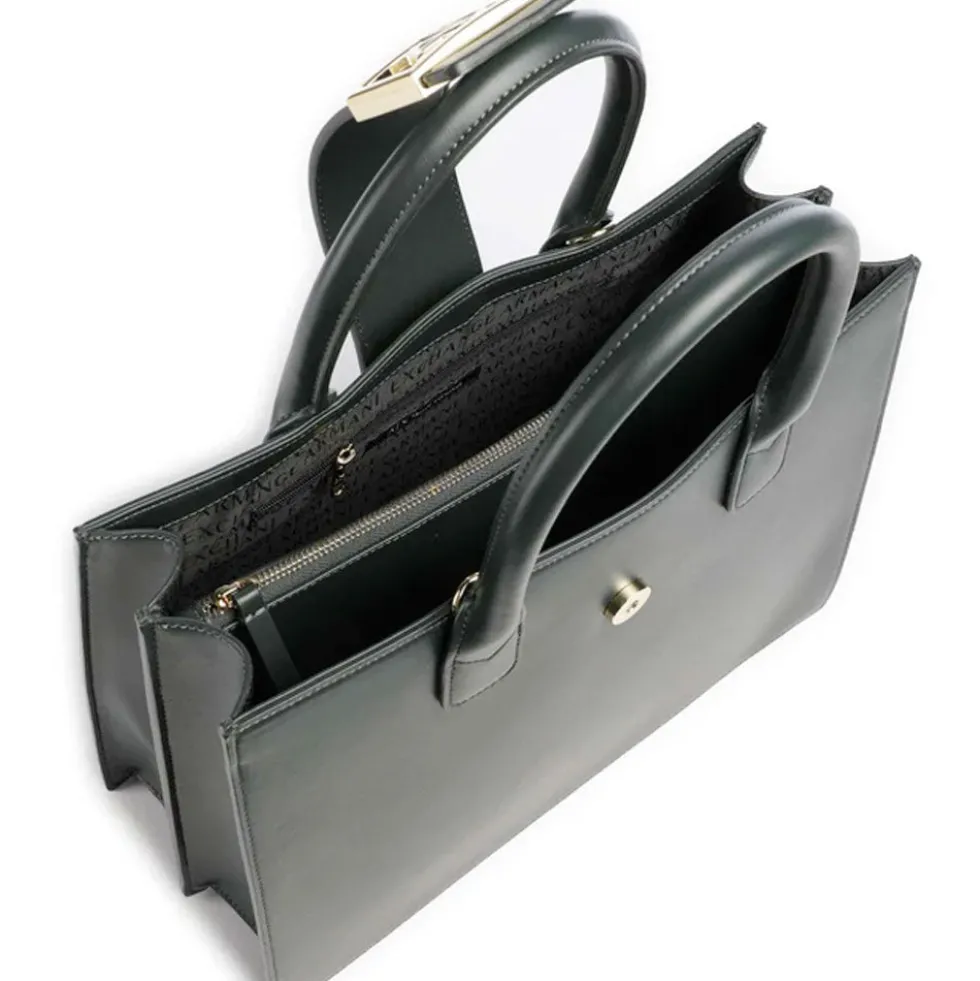 Borsa Donna a Mano ARMANI EXCHANGE colore Beat Green Misura Grande