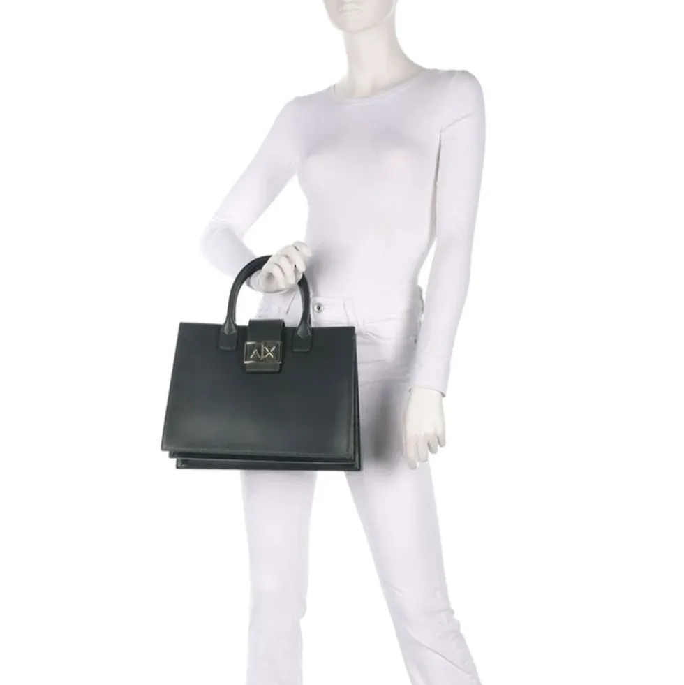 Borsa Donna a Mano ARMANI EXCHANGE colore Beat Green Misura Grande