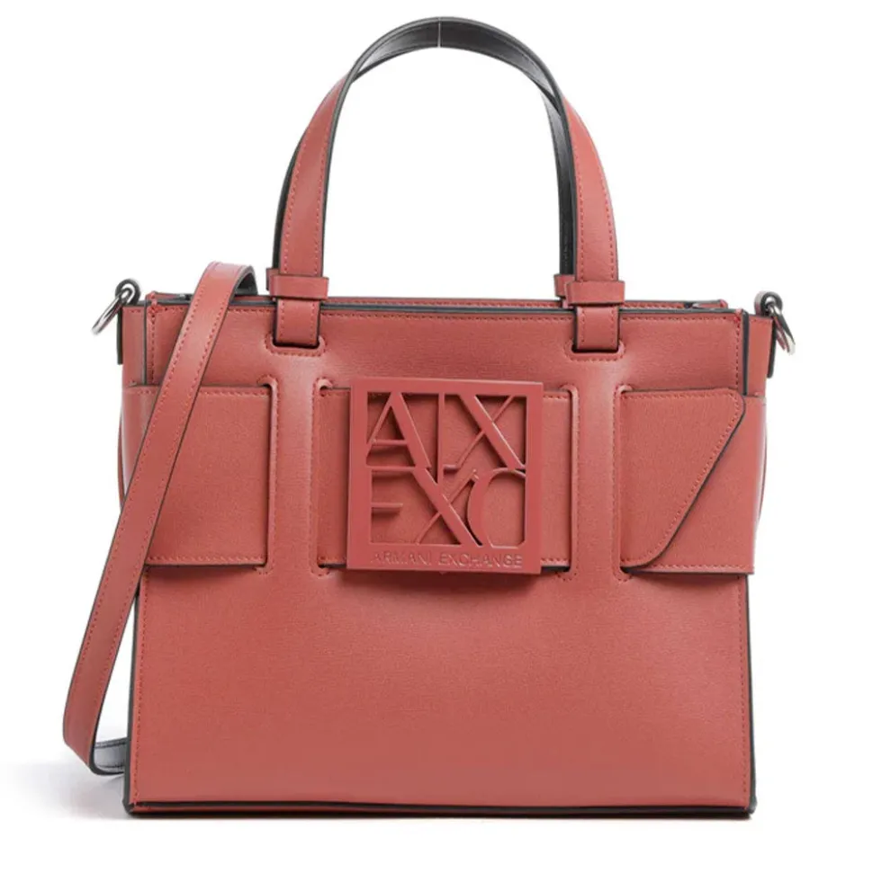 Borsa Donna a Mano ARMANI EXCHANGE Colore Hot Sauce Misura Piccola