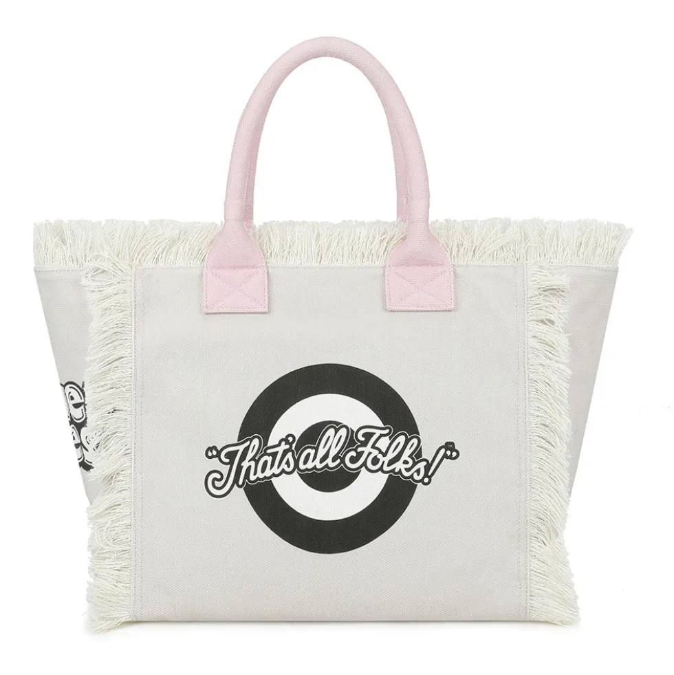 Borsa Donna a Mano BRACCIALINI linea Summer LT in Canvas stampa Tweety