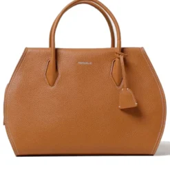 Borsa Donna a Mano COCCINELLE in Pelle Linea Lord colore Cuir
