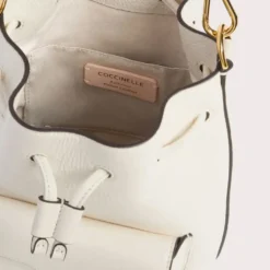 Borsa Donna a Mano COCCINELLE in Pelle linea Beat Generation Small Colore Pearl