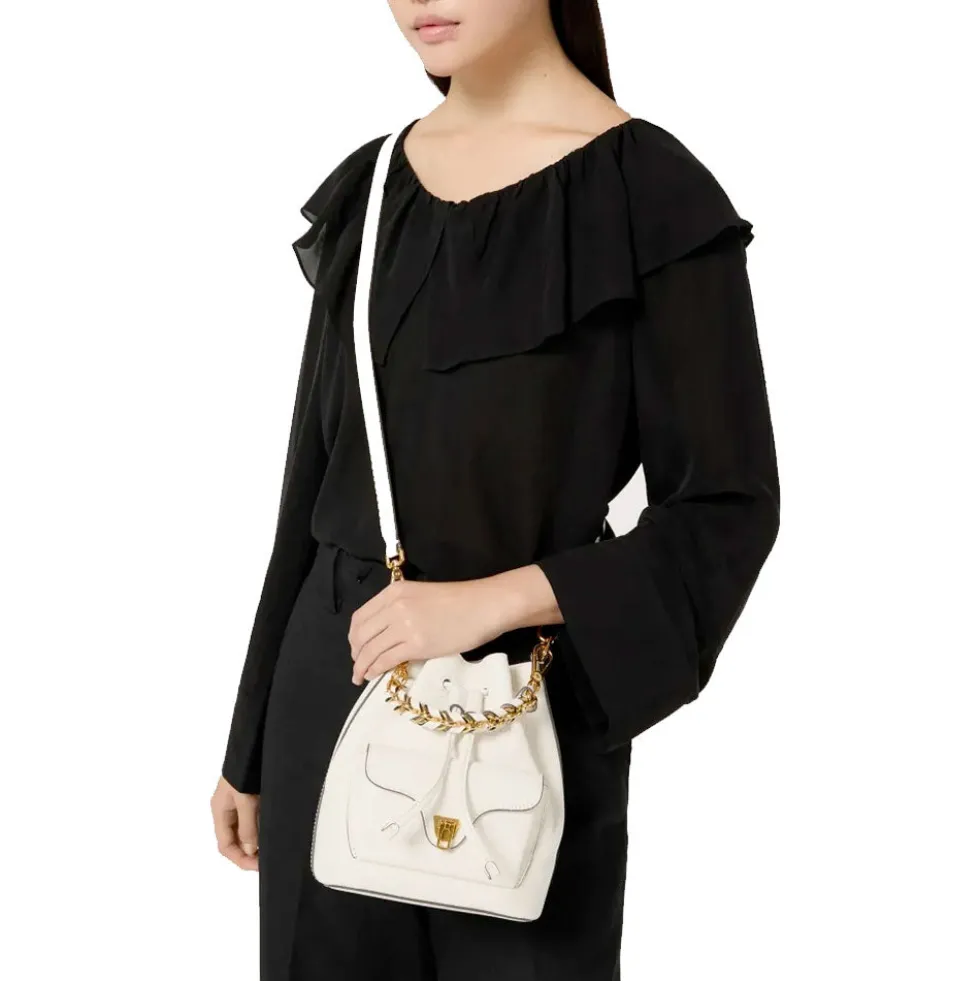 Borsa Donna a Mano COCCINELLE in Pelle linea Beat Generation Small Colore Pearl