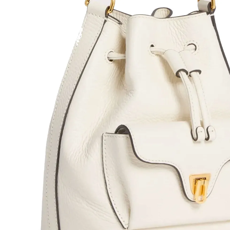 Borsa Donna a Mano COCCINELLE in Pelle linea Beat Generation Small Colore Pearl