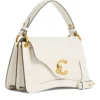 Borsa Donna a Mano COCCINELLE in Pelle linea C-Me Calf Cocker Small Colore Pearl