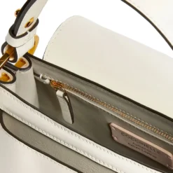 Borsa Donna a Mano COCCINELLE in Pelle linea C-Me Calf Cocker Small Colore Pearl