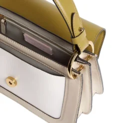 Borsa Donna a Mano COCCINELLE in Pelle linea C-Me Colore Sandshell - Seagrass - Pearl