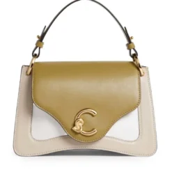 Borsa Donna a Mano COCCINELLE in Pelle linea C-Me Colore Sandshell - Seagrass - Pearl