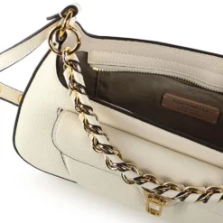 Borsa Donna a Mano COCCINELLE in Pelle linea Beat Generation Medium Colore Pearl