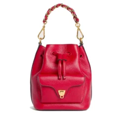Borsa Donna a Mano COCCINELLE in Pelle linea Beat Generation Small Colore Scarlet