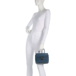 Borsa Donna a Mano COCCINELLE in Pelle linea Arlettis Colore Deep Blue Misura Piccola