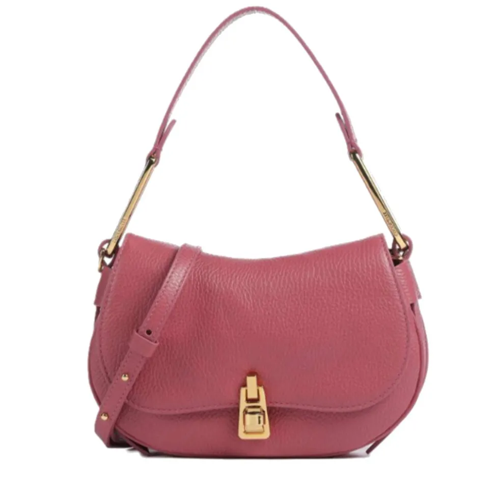 Borsa Donna a Mano COCCINELLE in Pelle Linea Magie Colore Rosewood Misura Small
