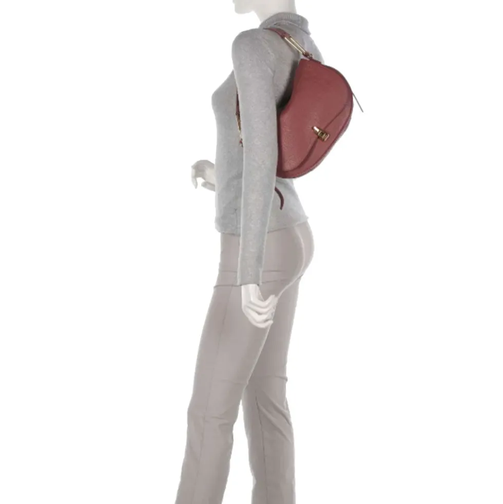 Borsa Donna a Mano COCCINELLE linea Magie Medium in Pelle Brandy