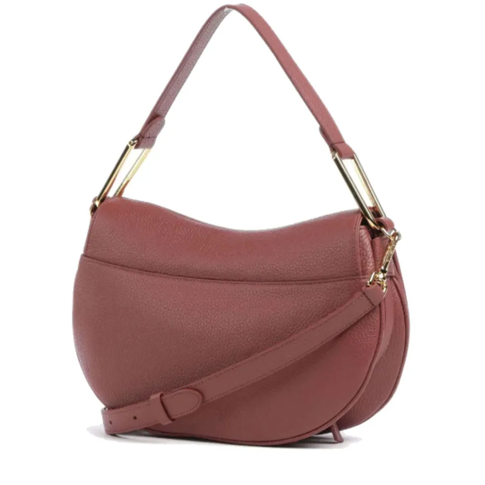 Borsa Donna a Mano COCCINELLE linea Magie Medium in Pelle Brandy