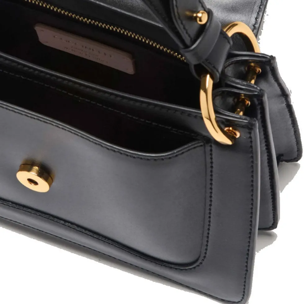 Borsa Donna a Mano COCCINELLE in Pelle linea C-Me Calf Cocker Small Colore Nero