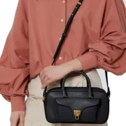 Borsa Donna a Mano COCCINELLE in Pelle linea Beat Soft Colore Celadon Green