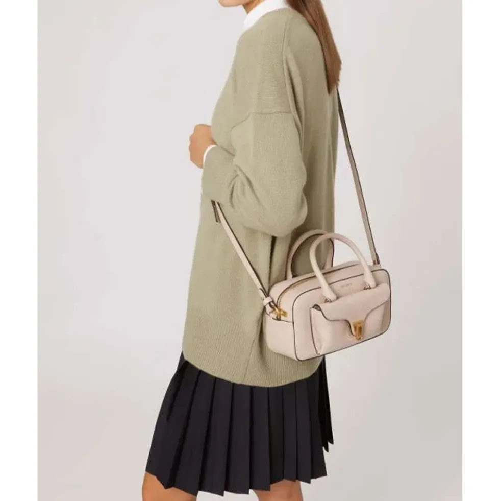 Borsa Donna a Mano COCCINELLE in Pelle linea Beat Soft Colore Rosette