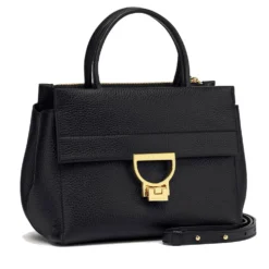 Borsa Donna a Mano COCCINELLE in Pelle linea Arlettis Medium Colore Nero