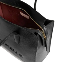 Borsa Donna a Mano COCCINELLE in Pelle Linea Myrtha26 colore Nero