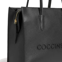 Borsa Donna a Mano COCCINELLE in Pelle Linea Myrtha26 colore Nero