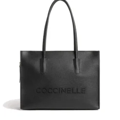 Borsa Donna a Mano COCCINELLE in Pelle Linea Myrtha26 colore Nero