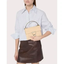 Borsa Donna a Mano con Tracolla COCCINELLE in Pelle Linea Arlettis Mini colore Scarlet