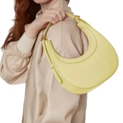 Borsa Donna a Mano con Tracolla COCCINELLE in Pelle Sangria Linea Whisper