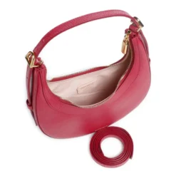 Borsa Donna a Mano con Tracolla COCCINELLE in Pelle Sangria Linea Whisper