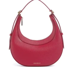 Borsa Donna a Mano con Tracolla COCCINELLE in Pelle Sangria Linea Whisper